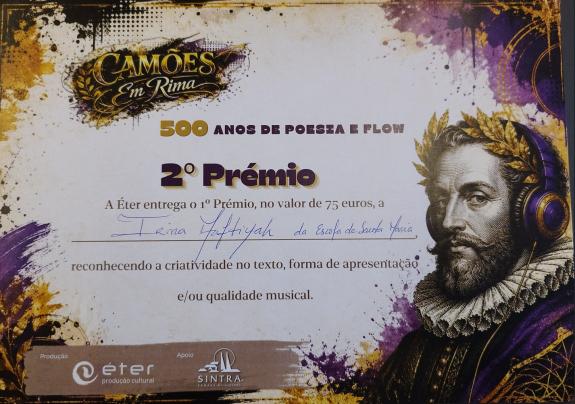 Noticia Camoes em rima2